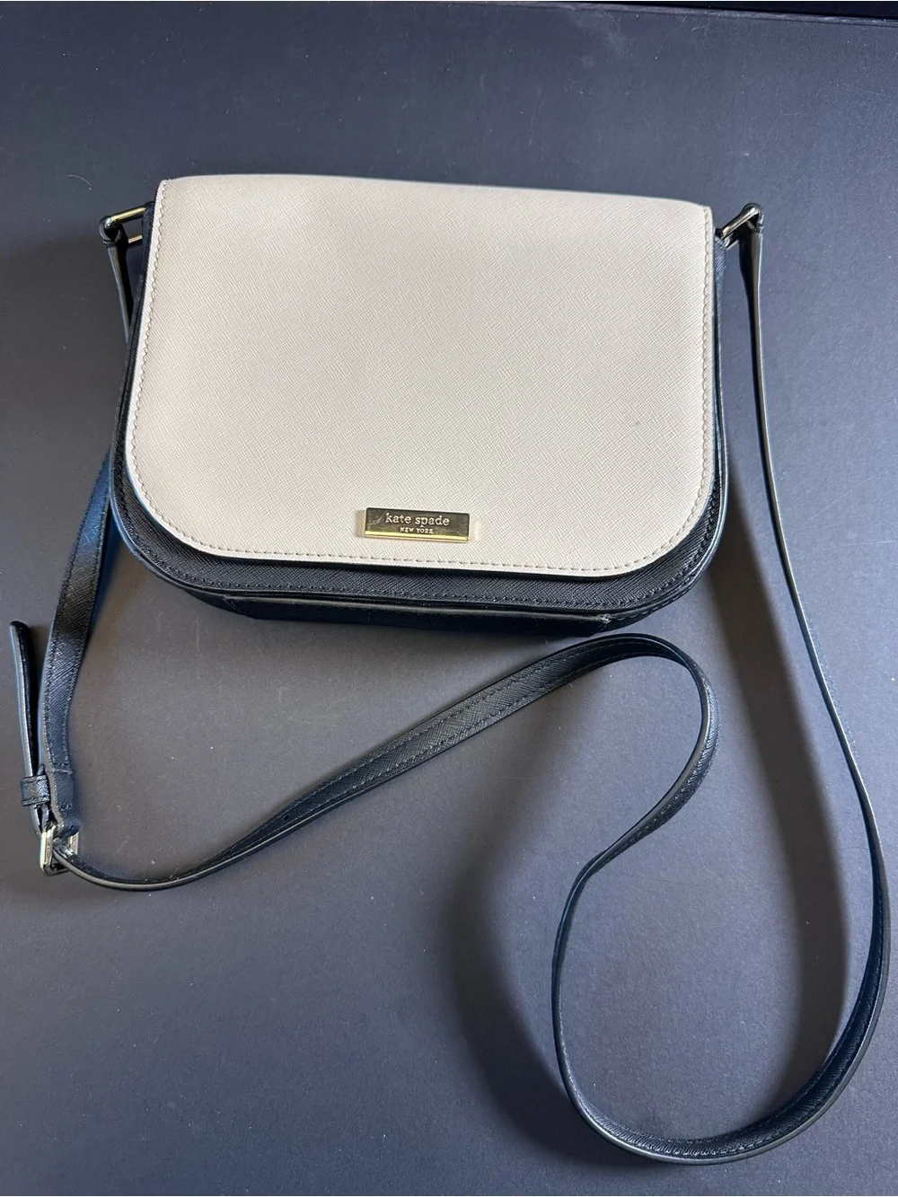 🖤 KATE SPADE COLORBLOCK CHIC — CLASSIC FLAP CROSSBODY
